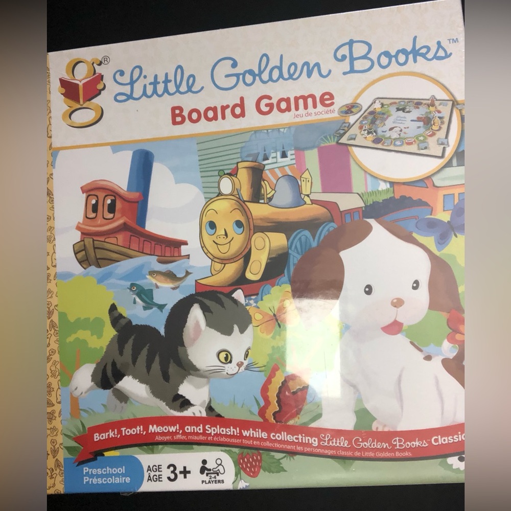 Still sealed Little Golden Book board game